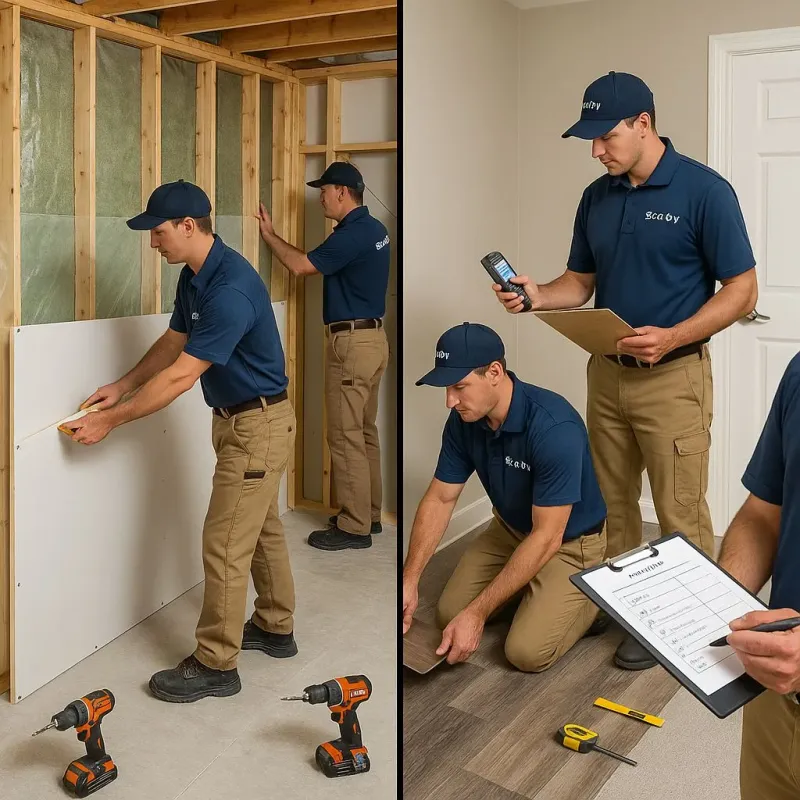 Repairs and Reconstruction process in Norco, LA