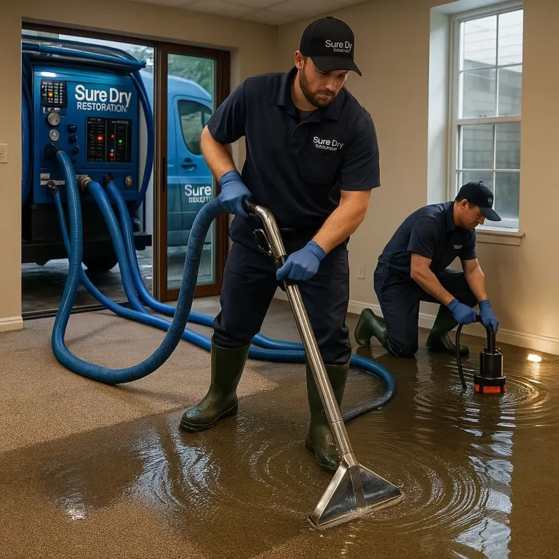 Water Extraction and Removal process in Norco, LA